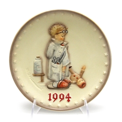 Hummel Annual Plate by Goebel, Porcelain Collector Plate, Doctor