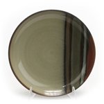 Alpha Black by Sango, Stoneware Salad Plate