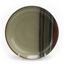Alpha Black by Sango, Stoneware Salad Plate
