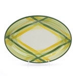 Gingham Green by Poppytrail, Metlox, China Serving Platter