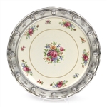 Lenox Rose by Lenox, China Compote, Ruffled Edge