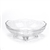 Rose Point by Cambridge, Glass Bowl, Oval, Four Toed