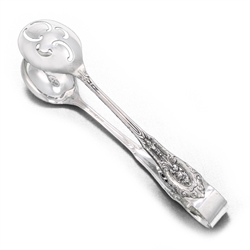 Rose Point by Wallace, Sterling Ice Tongs