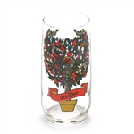 Twelve Days of Christmas by Indiana, Glass Tumbler, Five Gold Rings