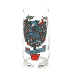 Twelve Days of Christmas by Indiana, Glass Tumbler, Ten Lords A-Leaping
