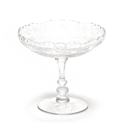 Rose Point by Cambridge, Glass Compote