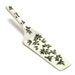 Holly Collection by Baum Bros., China Pie Server
