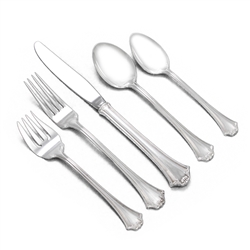 French Chippendale by Reed & Barton, Silverplate 5-PC Setting w/ Soup Spoon