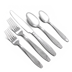 Whitney by Oneida, Stainless 5-PC Place Setting