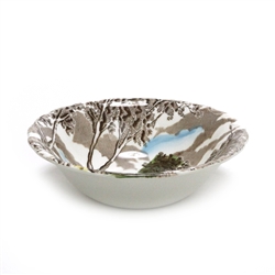 Sunday Morning Brown Multicolor by Grindley, China Coupe Soup Bowl