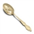 Golden Baroque Rose by Oneida, Gold Electroplate Tablespoon, Pierced (Serving Spoon)