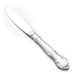 English Gadroon by Gorham, Sterling Butter Spreader, Modern, Hollow Handle