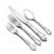 English Gadroon by Gorham, Sterling 4-PC Setting, Luncheon Size, Modern Blade