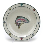 Rainbow Trout by Folkcraft, Stoneware Salad Plate