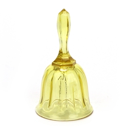 Candleglow Yellow by Fenton, Glass Dinner Bell
