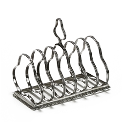 Toast Rack by B S C, Sterling, Beaded