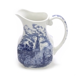 Liberty Blue by Staffordshire, China Pitcher