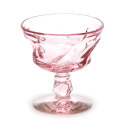 Jamestown Pink by Fostoria, Glass Champagne Glass