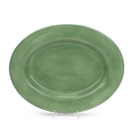 Espana by Tabletops Unlimited, Stoneware Serving Platter, Sage Green