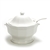 Heritage, White by Pfaltzgraff, Stoneware Soup Tureen, Ladle