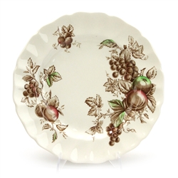 Harvest Time Brown Multicolor by Johnson Bros., China Dinner Plate