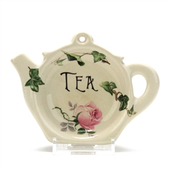 Tea Bag Holder by Crownford Giftware Corp., Ceramic, Pink Rose