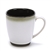 Nova Black by Sango, Stoneware Mug