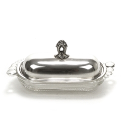 Eternally Yours by 1847 Rogers, Silverplate Butter Dish