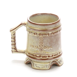 Plainsman, Gold by Frankoma Pottery, Earthenware Mug, Tulsa OkKLA