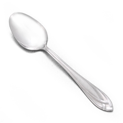 Lace Frosted by Hampton Silversmiths, Stainless Tablespoon (Serving Spoon)