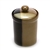 Gold Dust Black by Sango, Stoneware Canister, Small