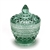 Wexford Green by Anchor Hocking, Glass Sugar Bowl w/ Lid