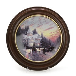Thomas Kinkade by Knowles, Edwin, China Collector Plate, The Magic of Christmas