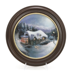 Thomas Kinkade by Knowles, Edwin, China Collector Plate, Silent Night