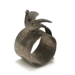 Napkin Ring, Figural, Silverplate, Pheasant