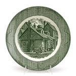 The Old Curiosity Shop, Green by Royal, China Dinner Plate