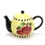 Teapot by CBK Ltd., Ceramic, Apples
