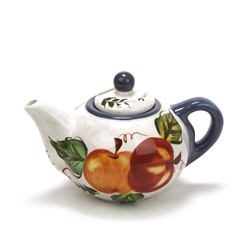 Vintage Fruit by Oneida, Stoneware Teapot, Miniature