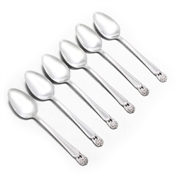 Eternally Yours by 1847 Rogers, Silverplate Teaspoons, Set of 6