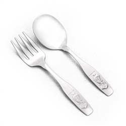 Holly Hobbie by Oneida, Stainless Baby Spoon & Fork