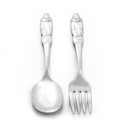 Paddington Bear by Oneida, Stainless Baby Spoon & Fork