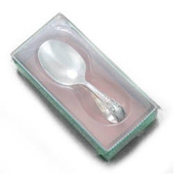 Enchantment by Oneida Ltd., Silverplate Baby Spoon, Curved Handle