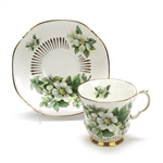Canadian Provincial Flowers by Royal Adderley, China Cup & Saucer, Dogwood