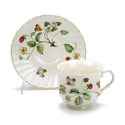 Strawberry by James Kent LTD, Earthenware Cup & Saucer