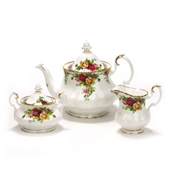 Old Country Roses by Royal Albert, China 3-PC Tea Service