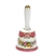 Lyric Tunis by Crown Staffordshire, China Dinner Bell, Pink