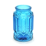 Moon & Stars Blue by Smith Glass Co., Glass Flour Canister, No Lid