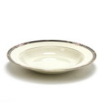 Florisse Black by Noritake, China Rim Soup Bowl