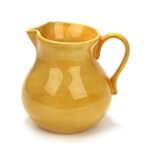 Espana by Tabletops Unlimited, Stoneware Pitcher, Butterscotch