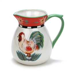 Sunflower Rooster by 222 Fifth, PTS, Ceramic Pitcher